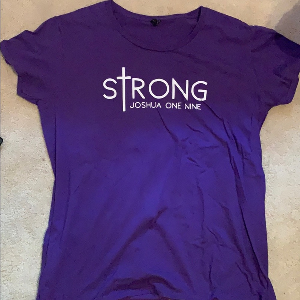 Never Worn Before Strong Bible Verse T-shirt